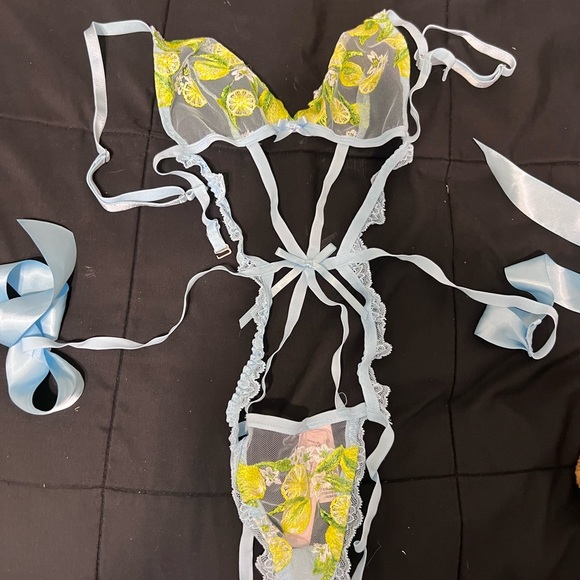 Victoria’s Secret Floral Teddy NWT - Picture 1 of 3